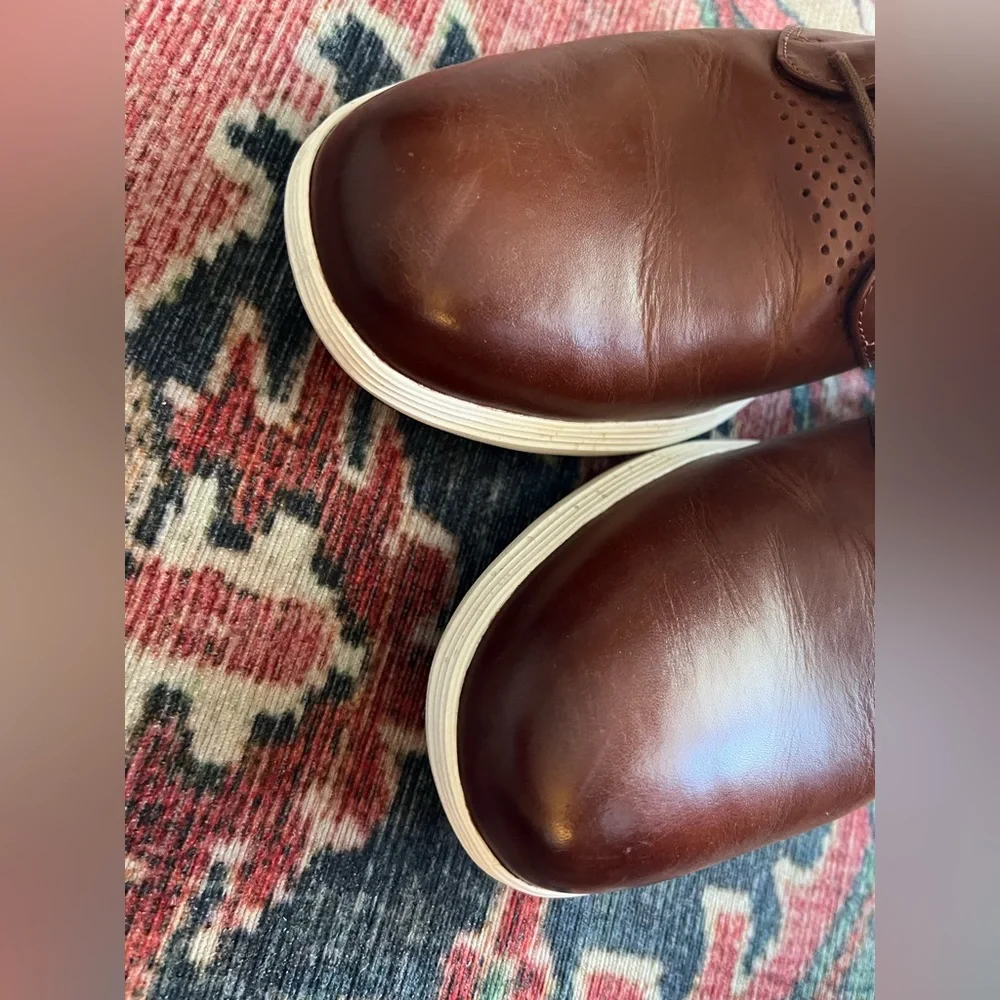 Men’s Brown Leather Chukka Boots